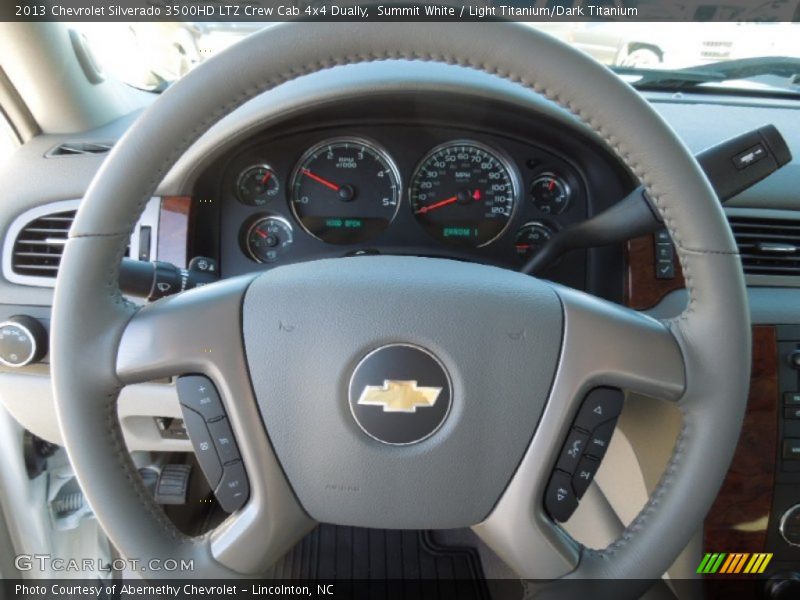  2013 Silverado 3500HD LTZ Crew Cab 4x4 Dually Steering Wheel