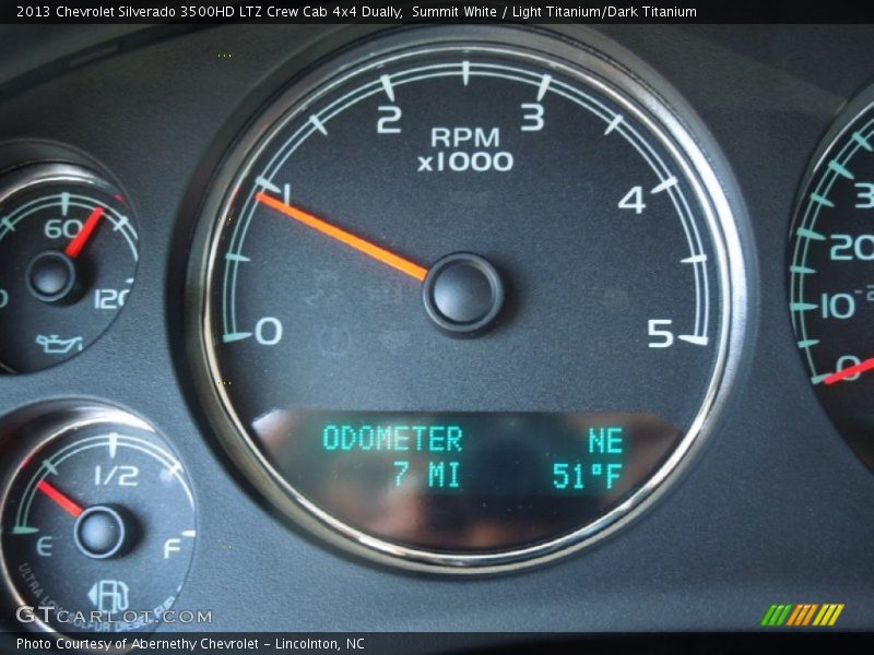 Summit White / Light Titanium/Dark Titanium 2013 Chevrolet Silverado 3500HD LTZ Crew Cab 4x4 Dually