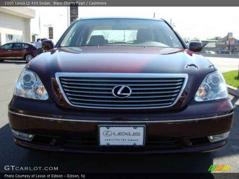 Black Cherry Pearl / Cashmere 2005 Lexus LS 430 Sedan