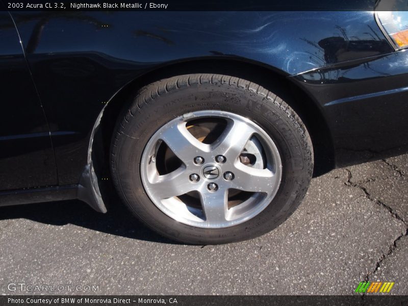 Nighthawk Black Metallic / Ebony 2003 Acura CL 3.2