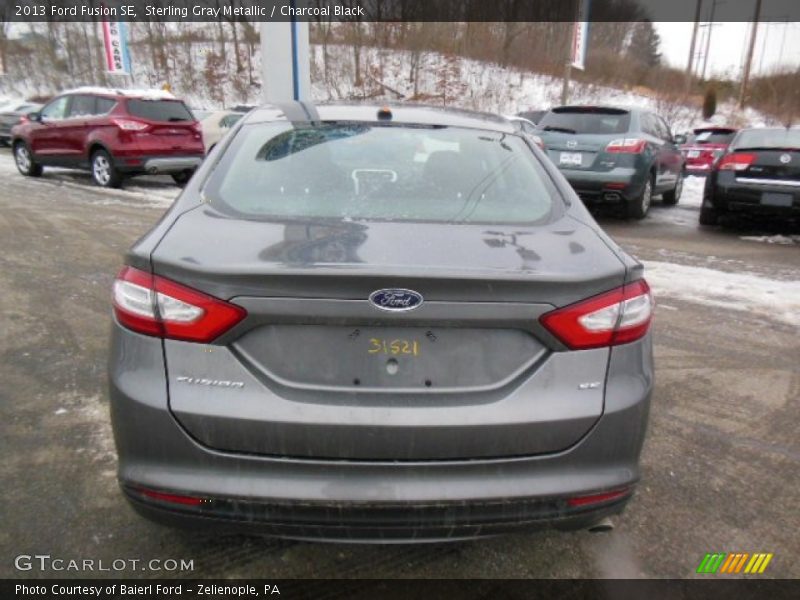 Sterling Gray Metallic / Charcoal Black 2013 Ford Fusion SE