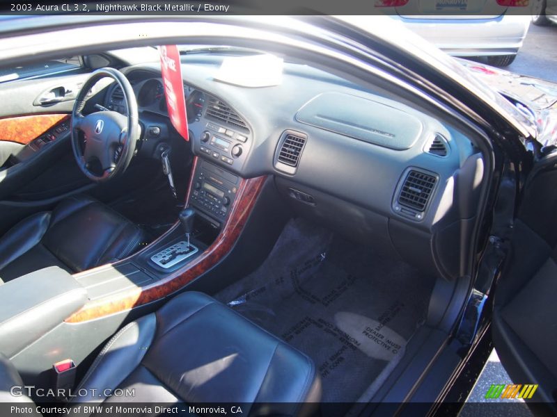 Nighthawk Black Metallic / Ebony 2003 Acura CL 3.2