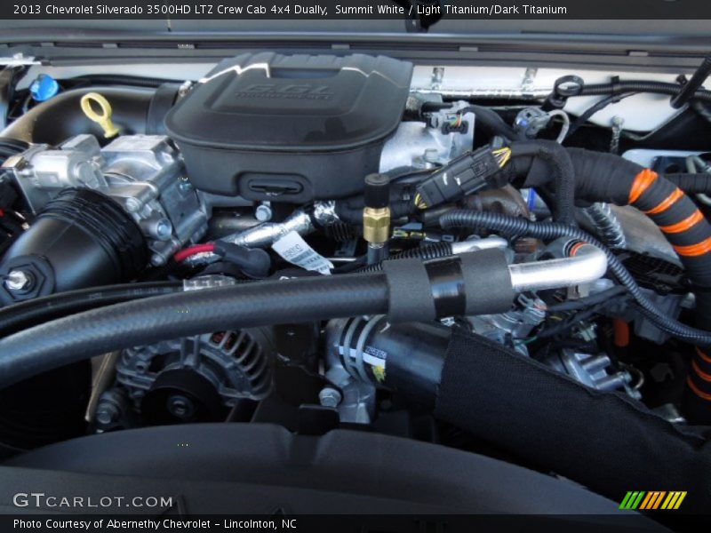  2013 Silverado 3500HD LTZ Crew Cab 4x4 Dually Engine - 6.6 Liter OHV 32-Valve Duramax Turbo-Diesel V8