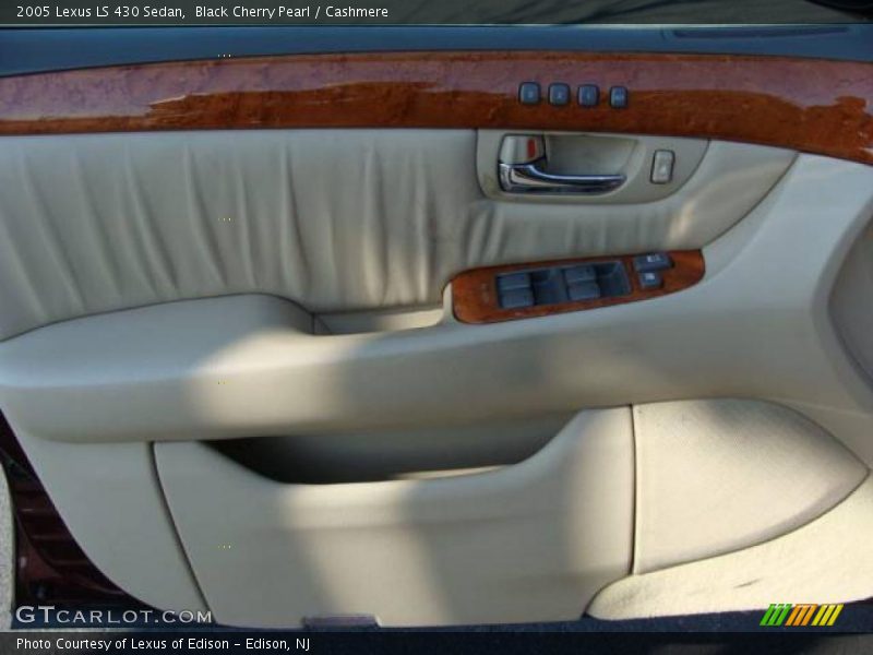Black Cherry Pearl / Cashmere 2005 Lexus LS 430 Sedan