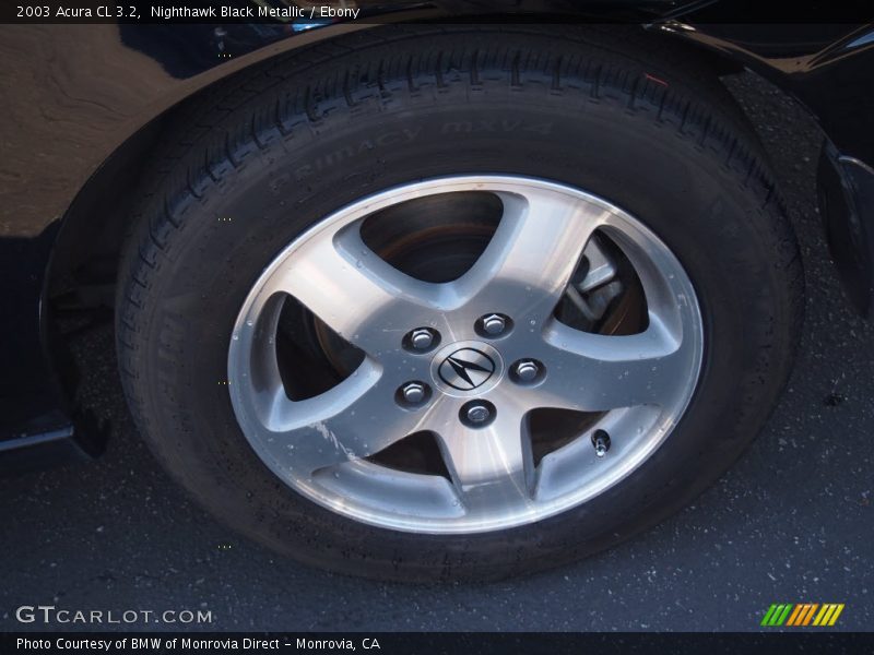 Nighthawk Black Metallic / Ebony 2003 Acura CL 3.2