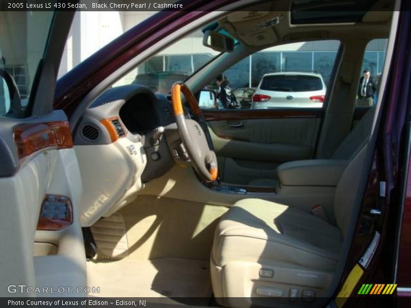 Black Cherry Pearl / Cashmere 2005 Lexus LS 430 Sedan