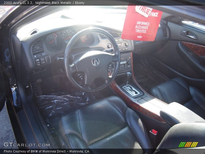 Nighthawk Black Metallic / Ebony 2003 Acura CL 3.2