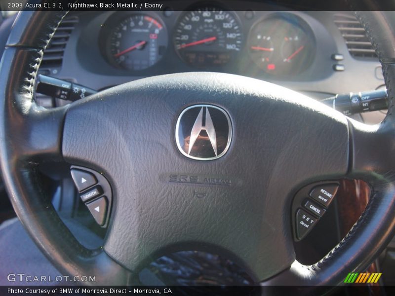 Nighthawk Black Metallic / Ebony 2003 Acura CL 3.2