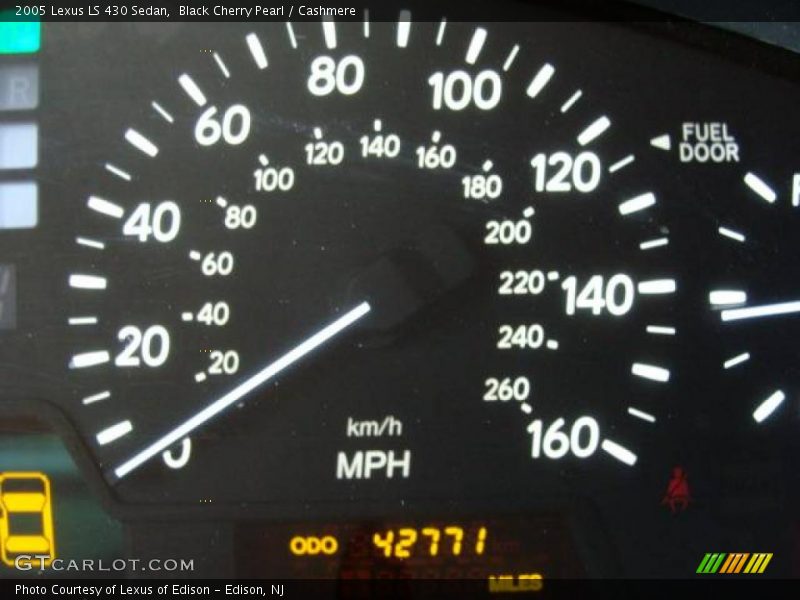 Black Cherry Pearl / Cashmere 2005 Lexus LS 430 Sedan