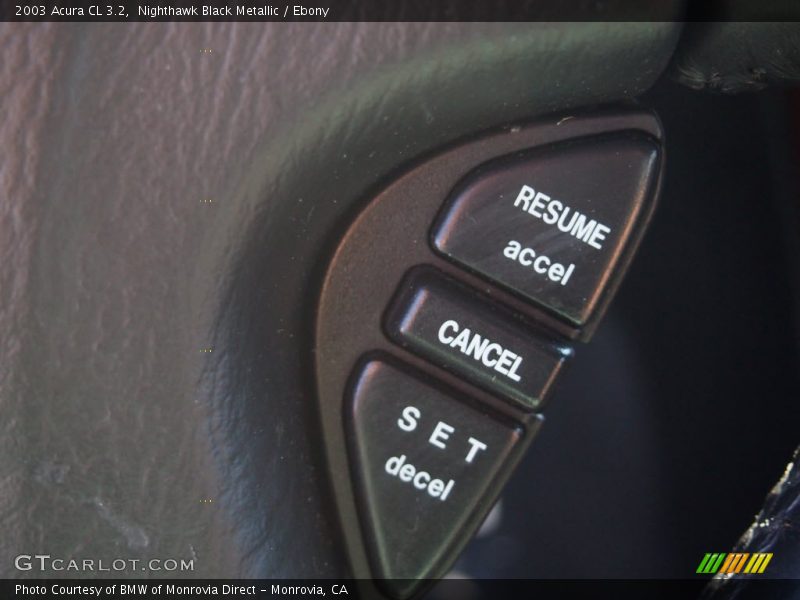 Nighthawk Black Metallic / Ebony 2003 Acura CL 3.2
