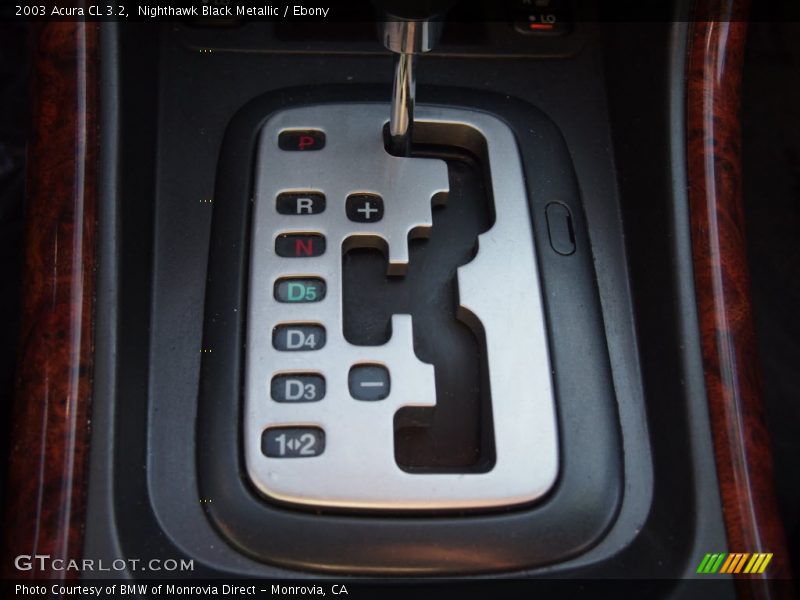 Nighthawk Black Metallic / Ebony 2003 Acura CL 3.2