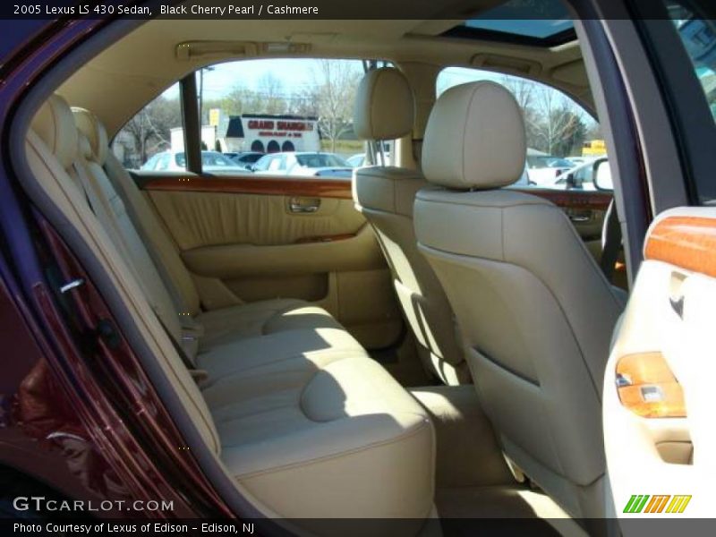 Black Cherry Pearl / Cashmere 2005 Lexus LS 430 Sedan