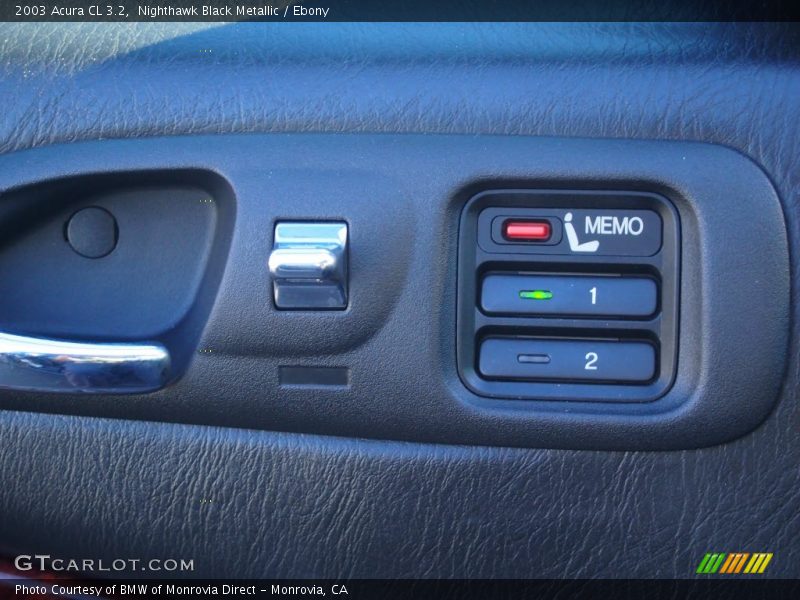 Nighthawk Black Metallic / Ebony 2003 Acura CL 3.2