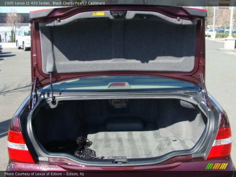 Black Cherry Pearl / Cashmere 2005 Lexus LS 430 Sedan