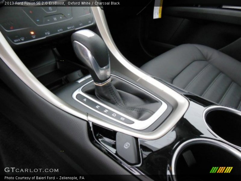 Oxford White / Charcoal Black 2013 Ford Fusion SE 2.0 EcoBoost