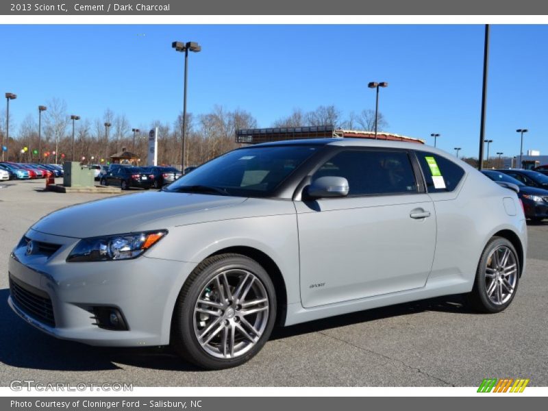 Cement / Dark Charcoal 2013 Scion tC