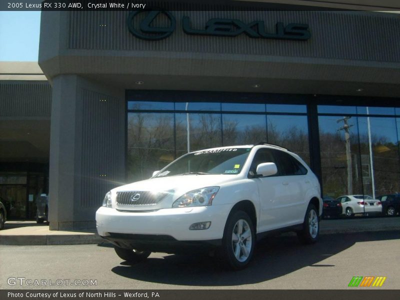 Crystal White / Ivory 2005 Lexus RX 330 AWD