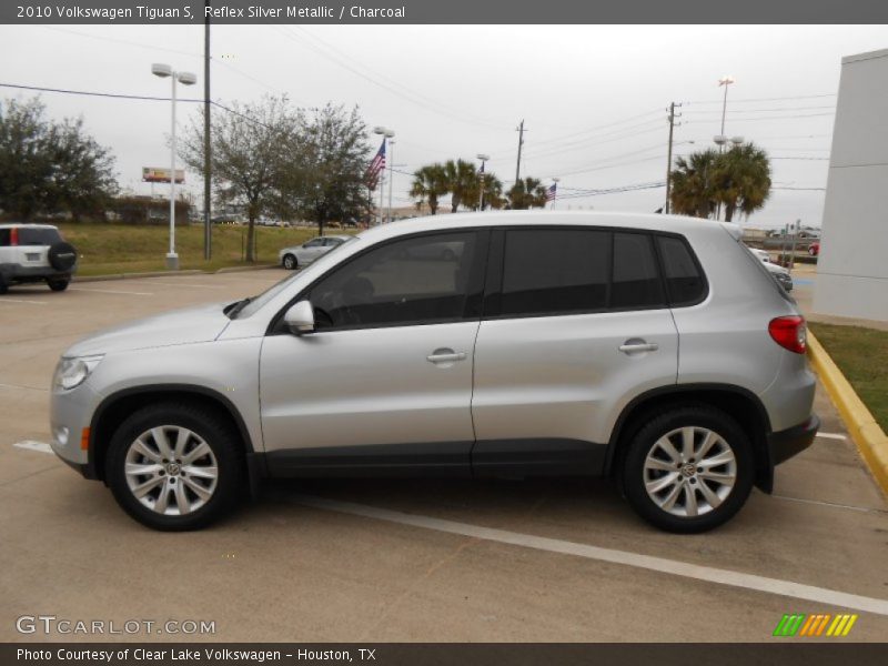 Reflex Silver Metallic / Charcoal 2010 Volkswagen Tiguan S