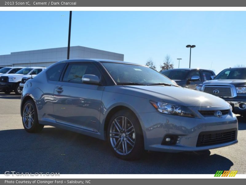 Cement / Dark Charcoal 2013 Scion tC