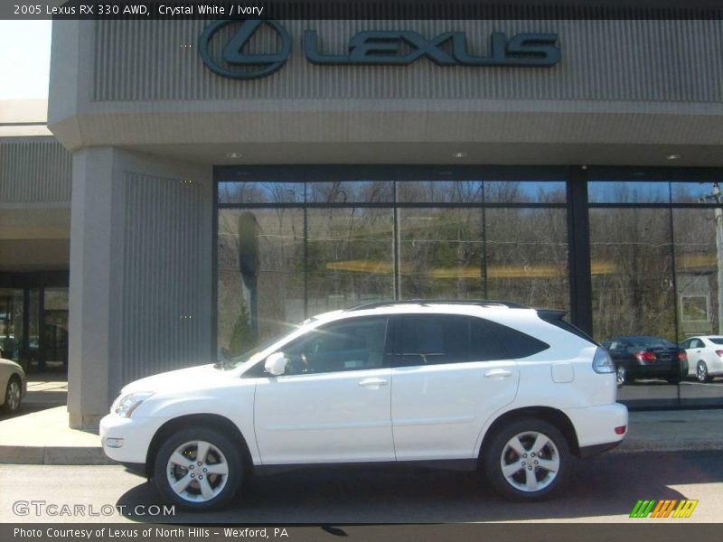 Crystal White / Ivory 2005 Lexus RX 330 AWD