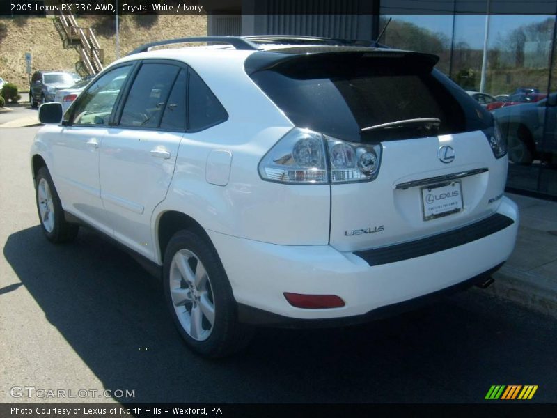 Crystal White / Ivory 2005 Lexus RX 330 AWD