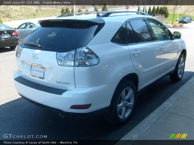 Crystal White / Ivory 2005 Lexus RX 330 AWD