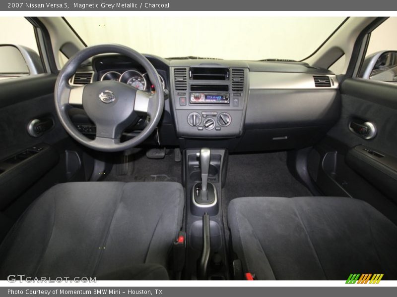 Magnetic Grey Metallic / Charcoal 2007 Nissan Versa S