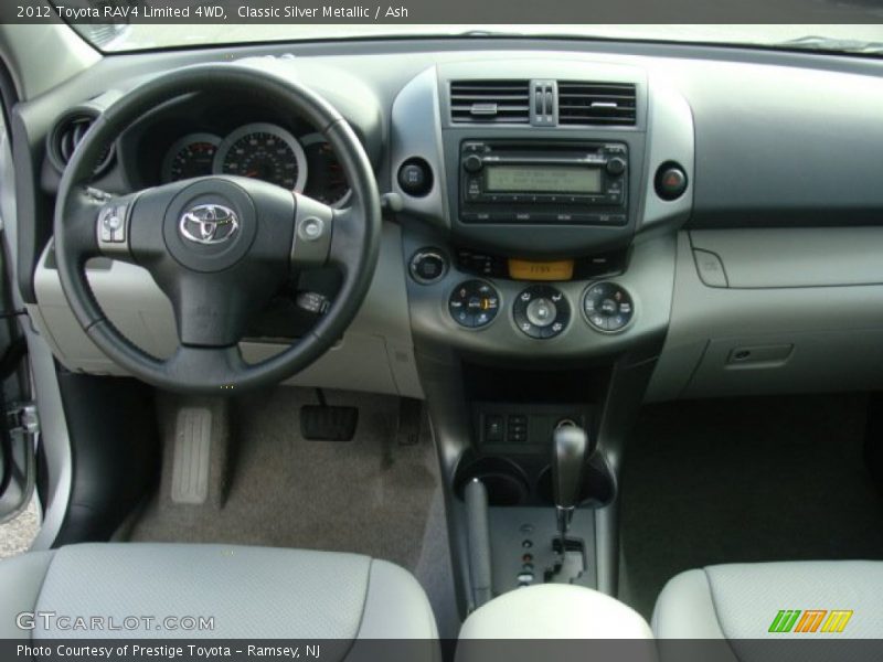 Classic Silver Metallic / Ash 2012 Toyota RAV4 Limited 4WD