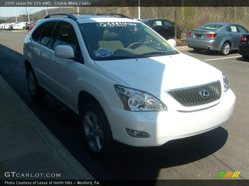 Crystal White / Ivory 2005 Lexus RX 330 AWD