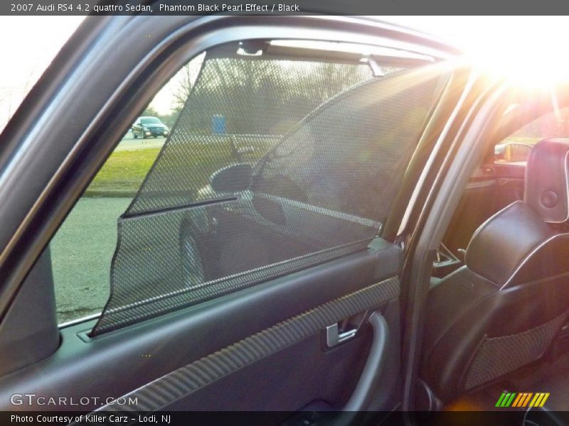 Phantom Black Pearl Effect / Black 2007 Audi RS4 4.2 quattro Sedan