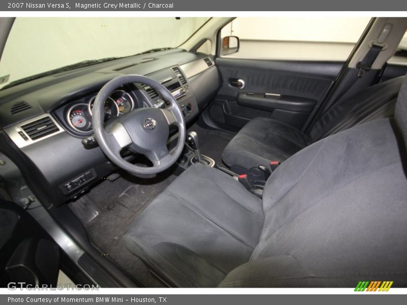 Magnetic Grey Metallic / Charcoal 2007 Nissan Versa S