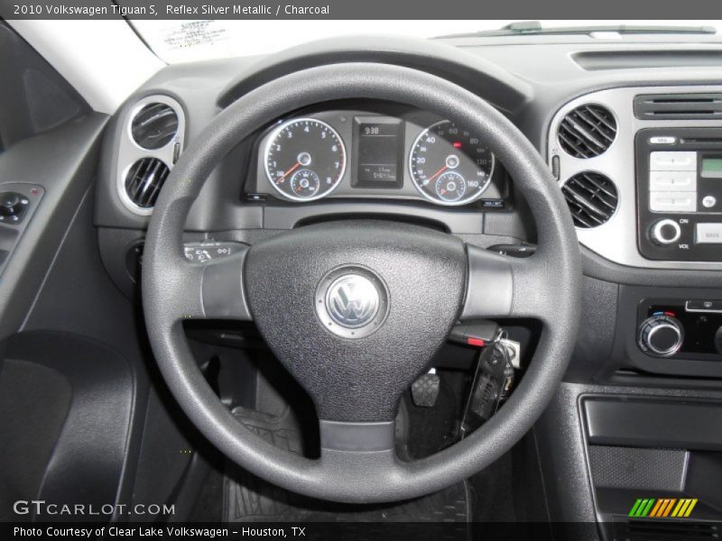 Reflex Silver Metallic / Charcoal 2010 Volkswagen Tiguan S