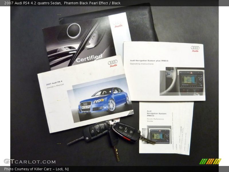 Books/Manuals of 2007 RS4 4.2 quattro Sedan