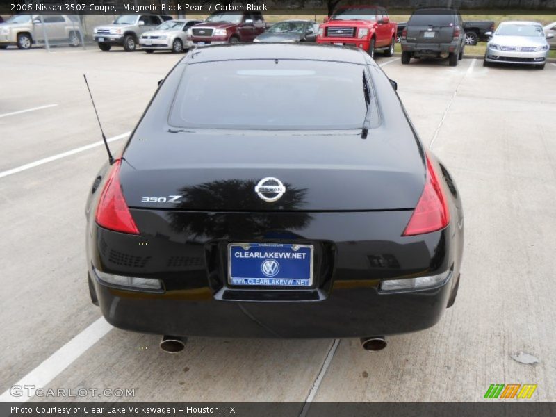 Magnetic Black Pearl / Carbon Black 2006 Nissan 350Z Coupe