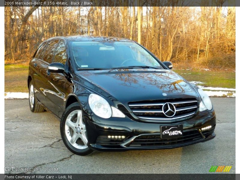 Black / Black 2006 Mercedes-Benz R 350 4Matic