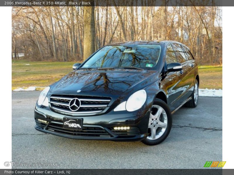 Black / Black 2006 Mercedes-Benz R 350 4Matic