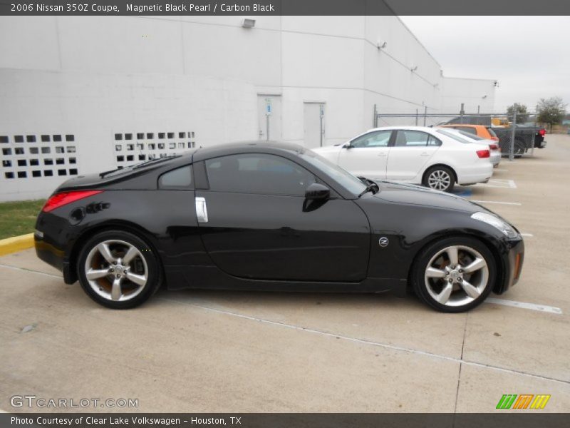 Magnetic Black Pearl / Carbon Black 2006 Nissan 350Z Coupe