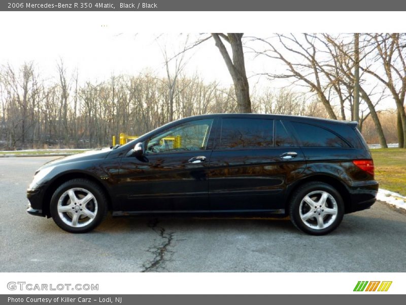 Black / Black 2006 Mercedes-Benz R 350 4Matic
