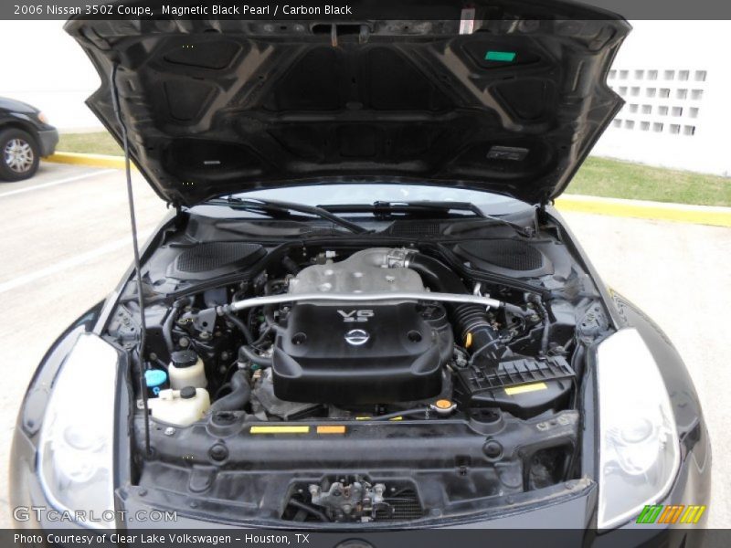 Magnetic Black Pearl / Carbon Black 2006 Nissan 350Z Coupe