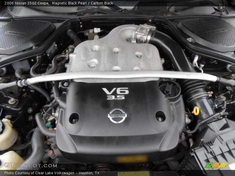 Magnetic Black Pearl / Carbon Black 2006 Nissan 350Z Coupe
