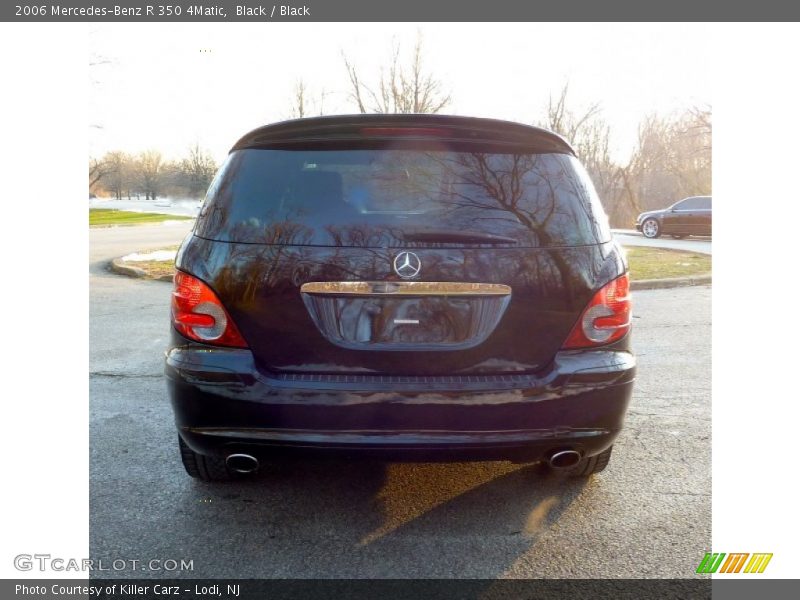 Black / Black 2006 Mercedes-Benz R 350 4Matic