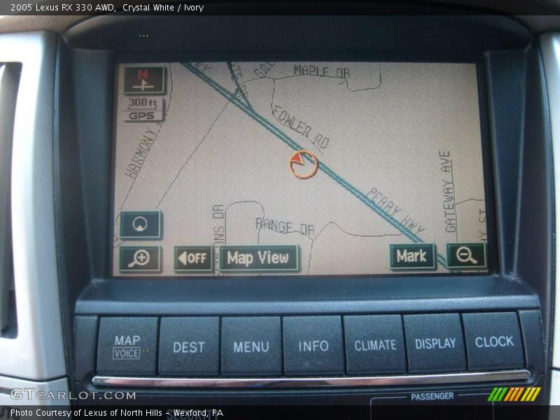 Crystal White / Ivory 2005 Lexus RX 330 AWD