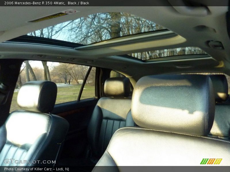 Black / Black 2006 Mercedes-Benz R 350 4Matic