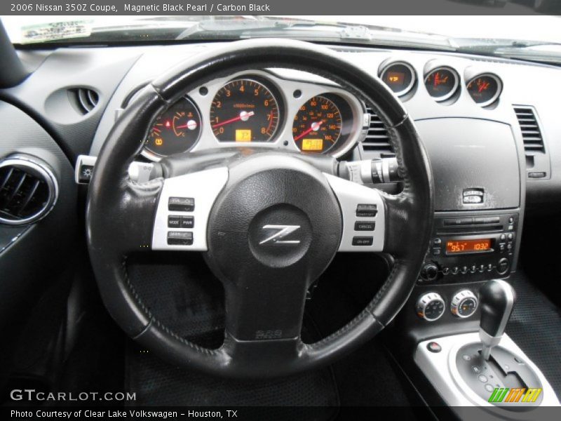 Magnetic Black Pearl / Carbon Black 2006 Nissan 350Z Coupe