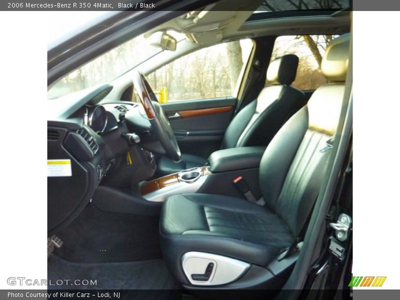 Black / Black 2006 Mercedes-Benz R 350 4Matic