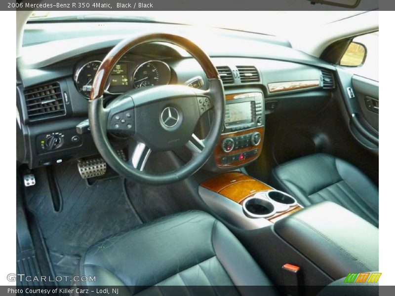 Black / Black 2006 Mercedes-Benz R 350 4Matic