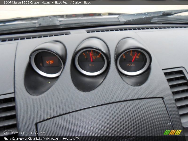 Magnetic Black Pearl / Carbon Black 2006 Nissan 350Z Coupe