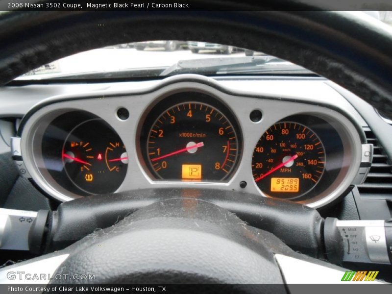 Magnetic Black Pearl / Carbon Black 2006 Nissan 350Z Coupe