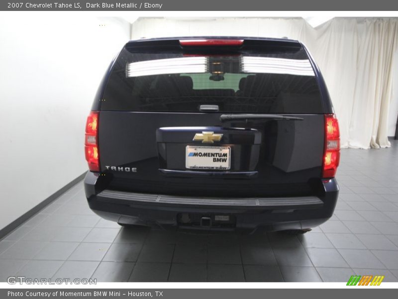 Dark Blue Metallic / Ebony 2007 Chevrolet Tahoe LS