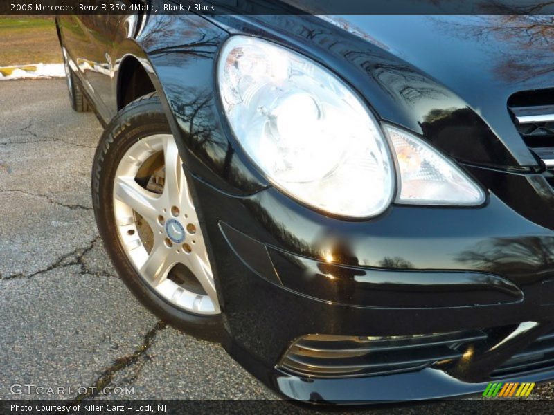 Black / Black 2006 Mercedes-Benz R 350 4Matic